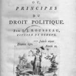 Social Contract implicitly keeps inequality at bay. Jean-Jacques Rousseau 1762.