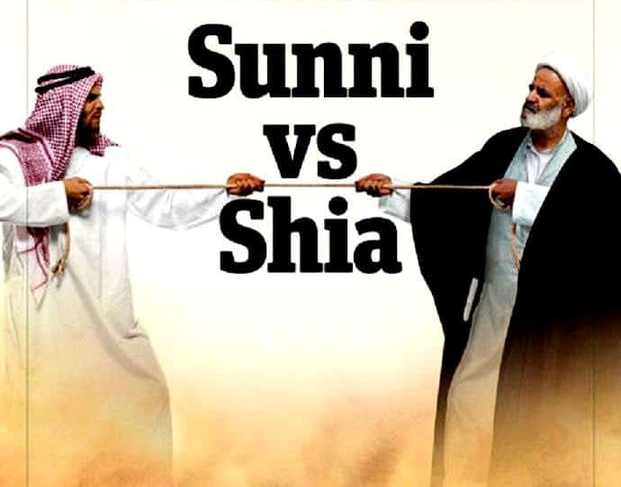 Sunni and Shia in a tug-of-war