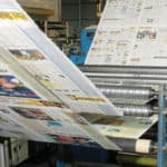Newspaper Rollers with equipment beyond