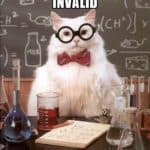 No matter how smart a cat you are, if you reason from false facts you get an invalid conclusion