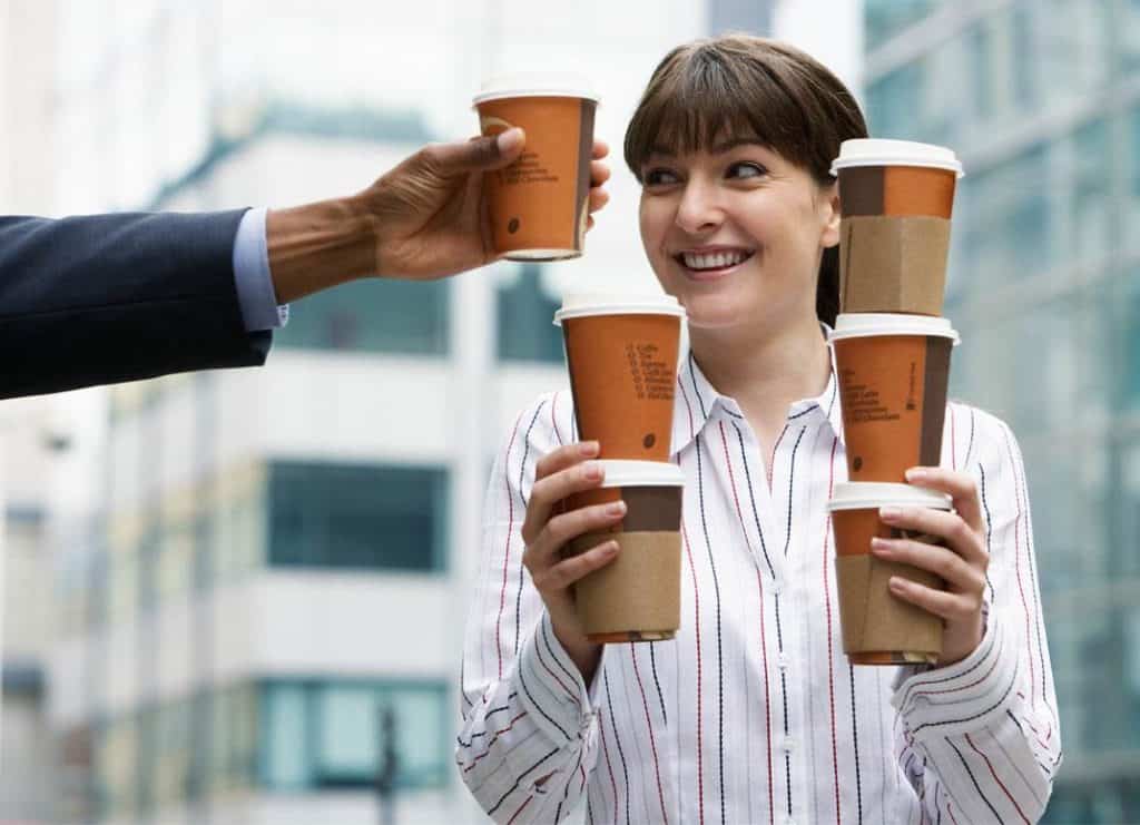 First job may be very basic, like getting and carrying coffee for six members of a team