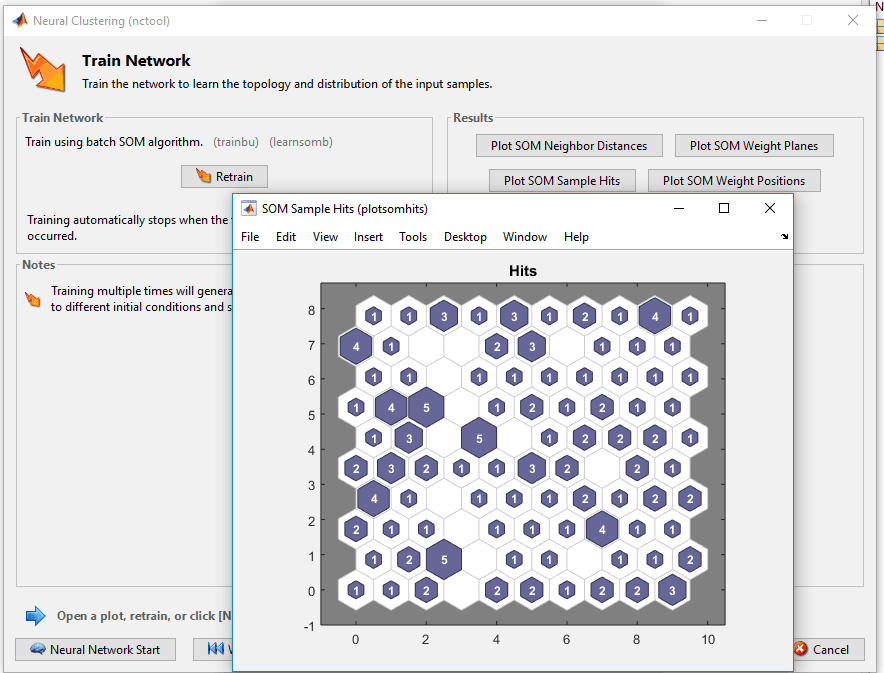 MATLAB Excursion into Neural Networks