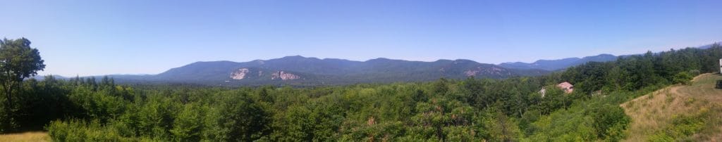 Cathedral Ledge in the White Mountains