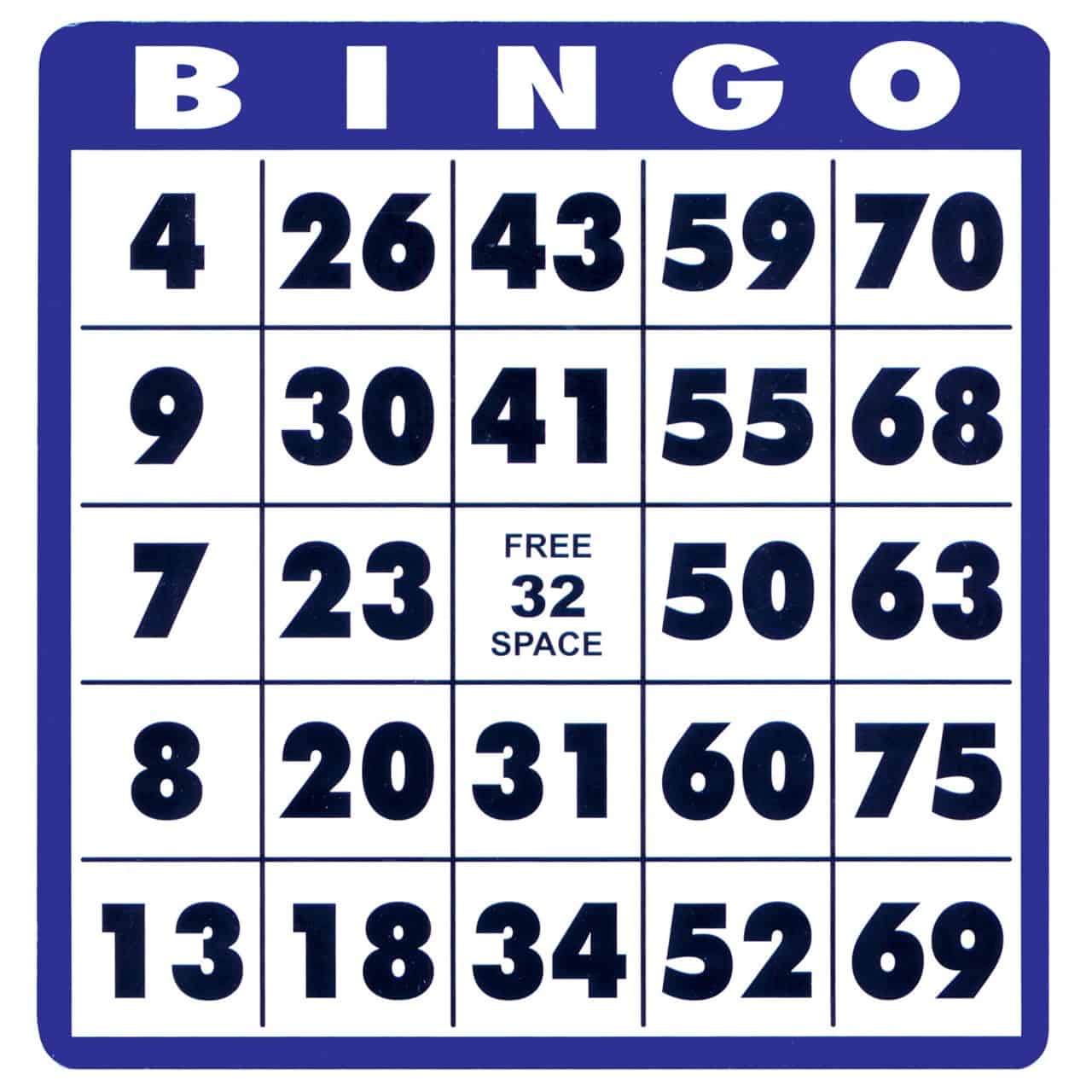Bingo Day card
