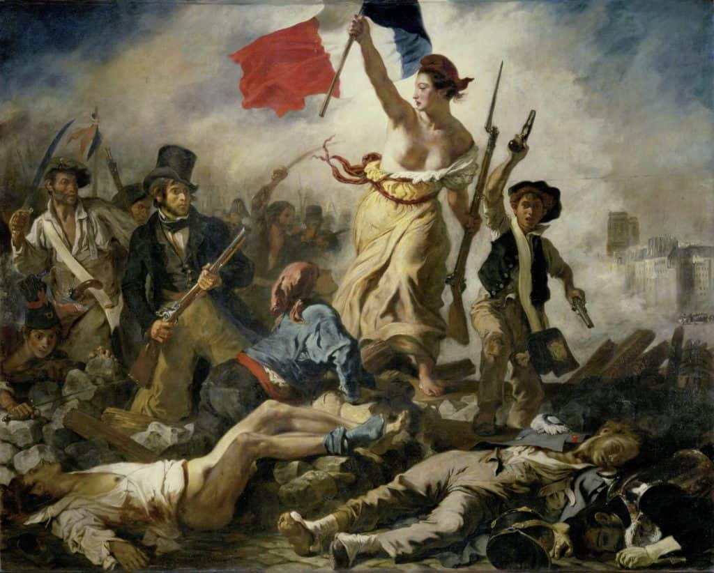 Liberty Leading the People, Delacroix painting