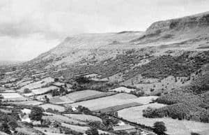 Antrim Mountains in North Ireland have good grazing slopes