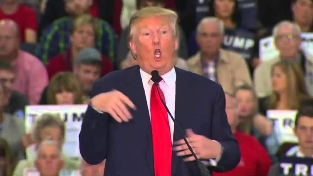 Trump mocking disabled reporter