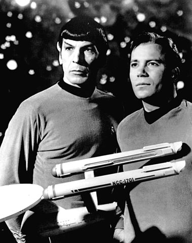 Star Trek. Kirk and Mr. Spock