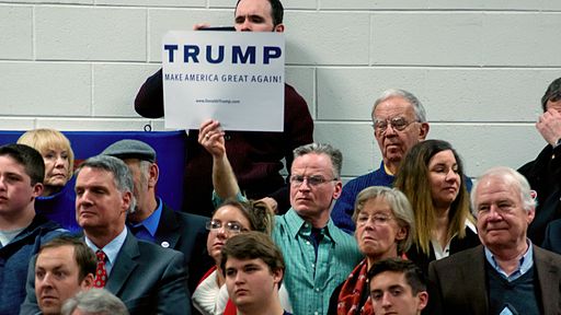 Audience spellbound at Trump rally