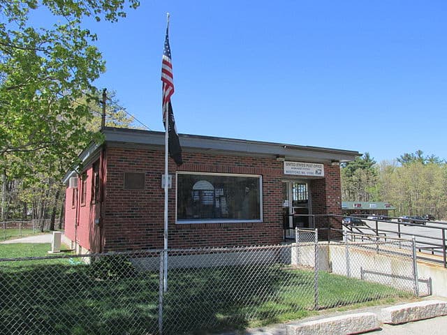 Typical small post office.